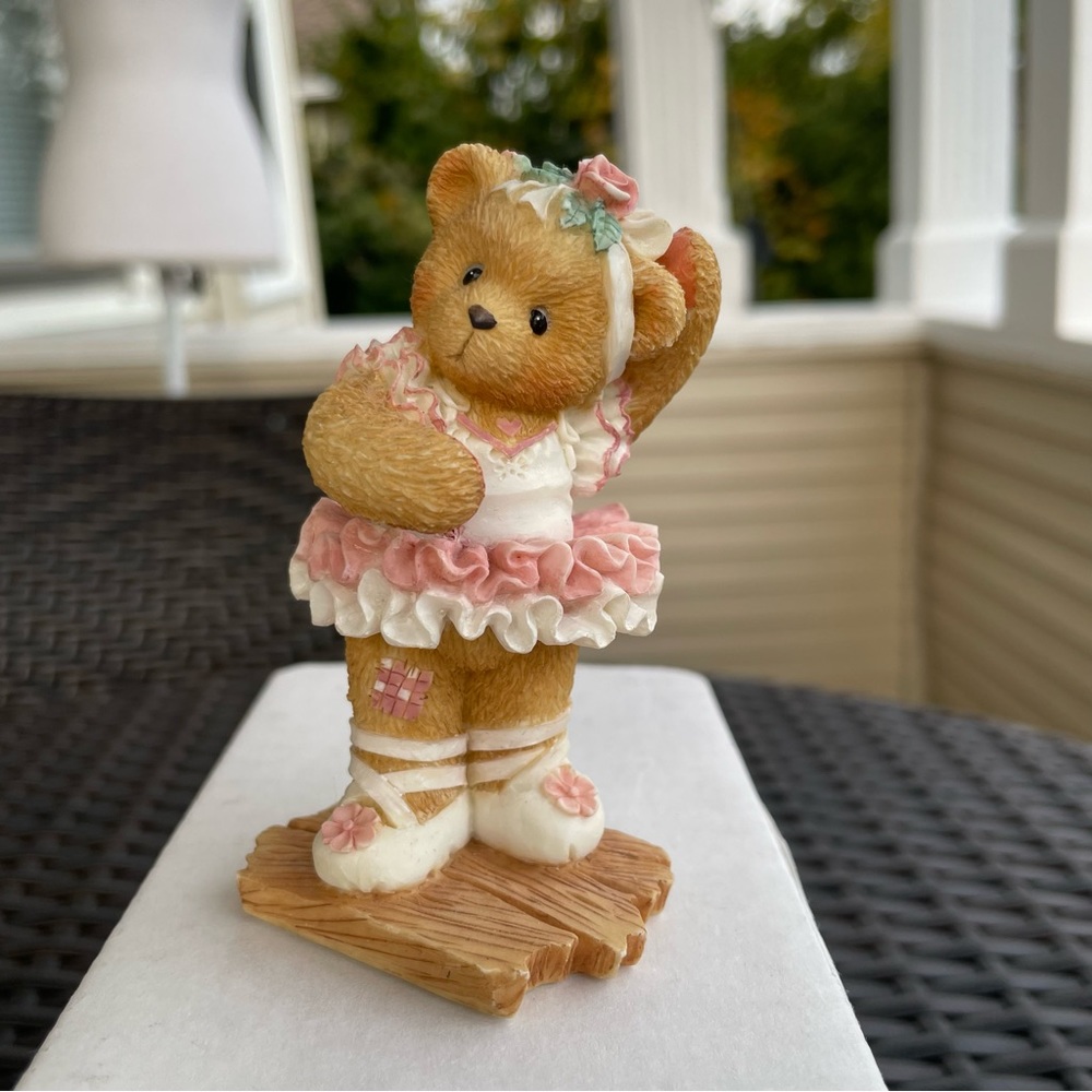 Cherished Teddies' MINDY "Friendship Keeps Me On My Toes" Bear Figurine